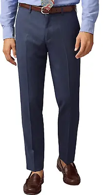 J.crew Navy Ludlow Slim Fit Suit Pants Italian Four Season Wool J3422 34/30 34 • $114.99