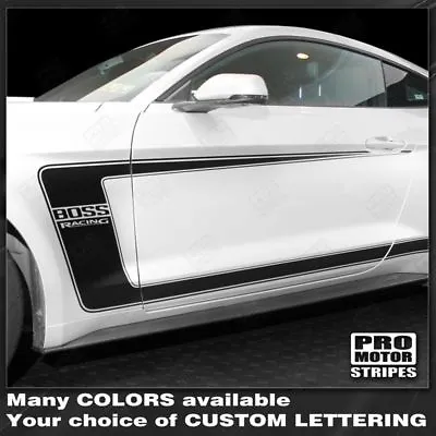 Ford Mustang 2015-2023 BOSS 302 Style Side C-Stripes Decals (Choose Color) • $64.40