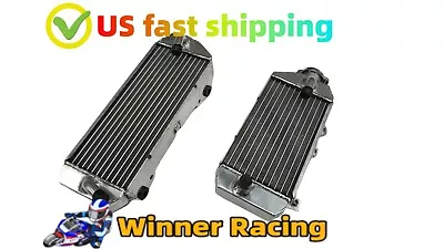 Fit Kawasaki KX250 KX250X 2021-2022-2023 ALUMINUM RADIATORS LEFT + RIGHT • $239