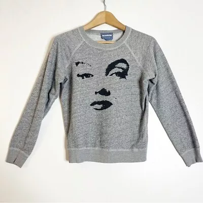 Monrow Vintage Line Marilyn Pullover Crewneck Sweatshirt XS • $29.99