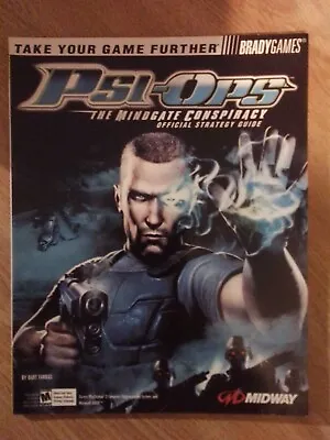 PSI-OPS(TM): THE MINDGATE CONSPIRACY OFFICIAL STRATEGY By Bart G. Farkas *VG+* • $12.99