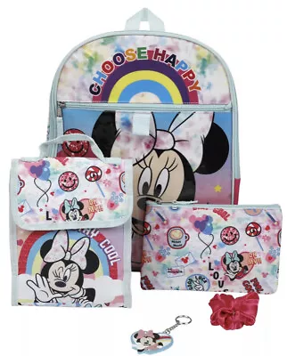 Minnie Mouse Backpack. 5 Piece Fun Art Set. 12”Lx5 Wx16 H. Spot Clean. MSRP $42 • £28.50