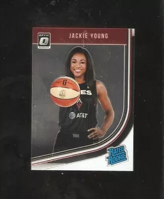 Jackie Young 2019 Panini Wnba Optic Rookienotre Damelas Vegas Aces2 Peat#90 • $25