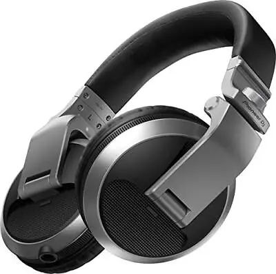 Pioneer DJ HDJ-X5-S Closed-back Circumaural DJ Headphones - Silver FREE SHIPPING • $99