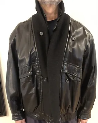 POUR HOMME 80's Soft Leather/Thinsulate Mens Jacket. XL. EUC! FREE SHIP • $129.95