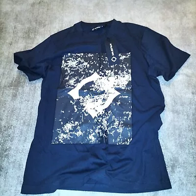 Ma Strum T Shirt. Size Medium. Navy Blue.  • £40