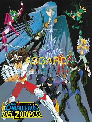 Los Caballeros Del Zodiaco: La Saga Asgard En Español Calidad Blu-Ray • $19.99