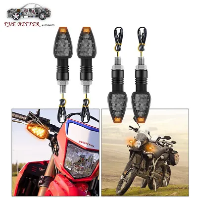 4x Turn Signal LED Indicators Dual For Sports Motorcycle Dirt Bike Light Blinker • $12.86