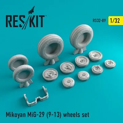 1/32 Reskit RS32-0089 MiG-29 (9-13) Wheels Set • $19