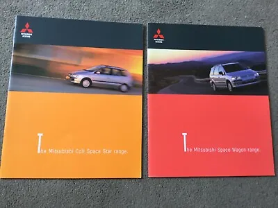 Mitsubishi Space Wagon + Colt Space Star Ranges  Brochures 1999 In VGC  • $12.42