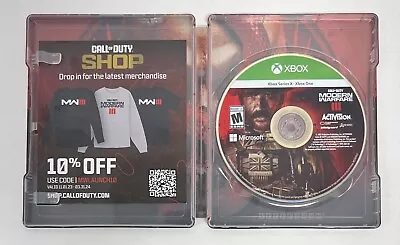 Call Of Duty Modern Warfare 3 MW3 Microsoft Xbox One X 2023 Metal Case • $39.99