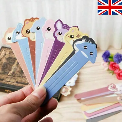 £4.19 • Buy UK 30Pcs Animal Paper Bookmarks Book Holder Stationery School Supplie Kids Gift