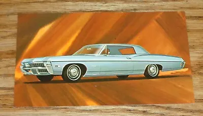 Original 1968 Chevrolet Impala Custom Coupe Postcard 68 Chevy • $8.43