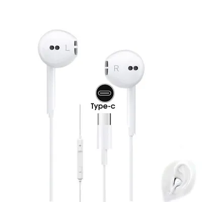 For Samsung Galaxy S23 S22 Ultra S20Fe USB C Type C Earphones Headphones Earbuds • £4.29