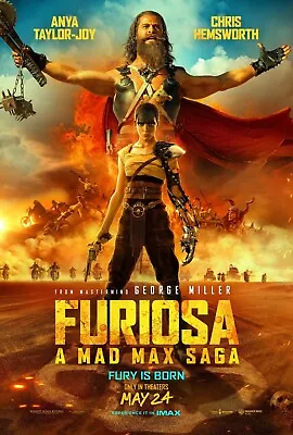 Furiosa: A Mad Max Saga2024Original DS Rolled One Sheet 27”x40” Creases • $69.99