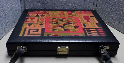 Vintage MCM Geometric Pop Art Briefcase • $54.99