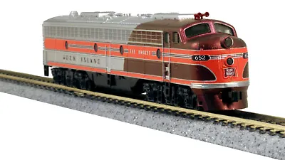 Rock Island EMD E8A Diesel Locomotive #652 Kato Kobo Custom 176-5365-KB1 N SCALE • $249