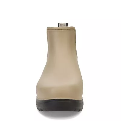 UGG Size 11 Women Droplet Lug-Sole Taupe Khaki Waterproof Rain Boots 1130831 • $39.99