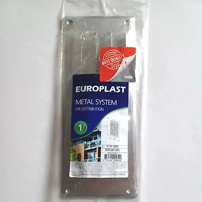 New Europlast Metal System Air Distribution Vent Cover 4'' X 10.25   • $10