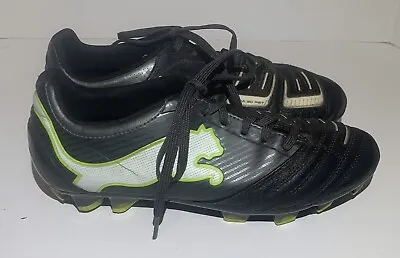 Mens Puma Black Cleats PowerCat PWR- C 2.1 Size 6.5 • $22