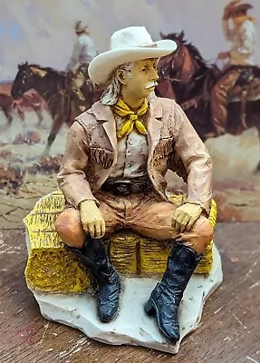 Castagna Buffalo Bill Cody Western Collection 1988 Sculpture Figurine • £29.56