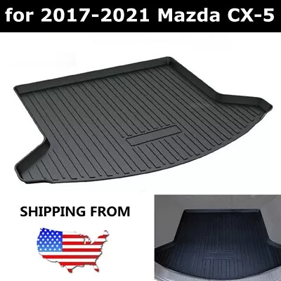 Cargo Liner Boot Tray Trunk Floor Mat Carpet For Mazda CX-5 2017-2021 Waterproof • $36.64
