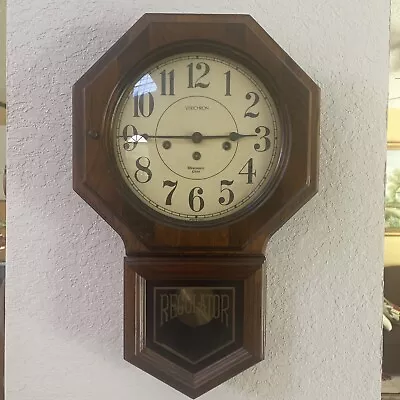 Verichron Regulator Wall Clock - Westminster Chimes • $150