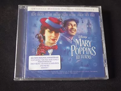 £2.89 • Buy Disney Mary Poppins Returns (SEALED CD 2018) Original Motion Picture Soundtrack