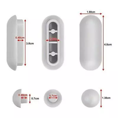 6 X Toilet Seat Shock-proof Buffers Bumpers Replacement Pads Accessories Pa X9C • $6.95