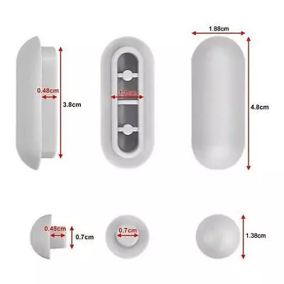 6 X Toilet Seat Shock-proof Buffers Bumpers Replacement Pads Accessories Parts • $5.72