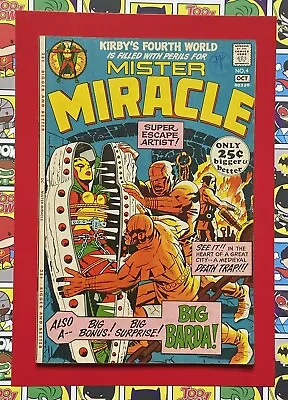 MISTER MIRACLE #4 - OCT 1971 - 1st BIG BARDA APPEARANCE - FN (6.0) CENTS COPY! • $74.66