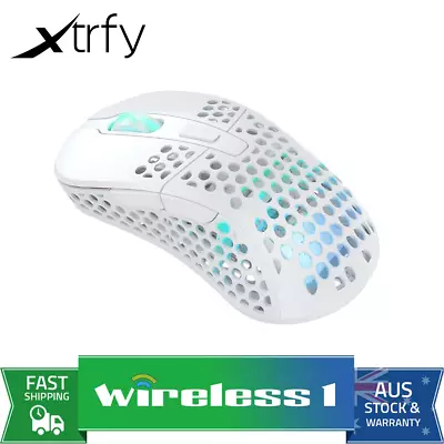 $104.30 • Buy Xtrfy M4 Wireless Ultra-Light RGB Gaming Mouse - White M4W-RGB-WHITE