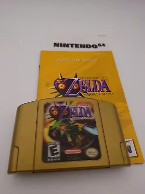 Nintendo N64 Zelda Majora's Mask Holographic Limited Edition USA NTSC Version  • £150