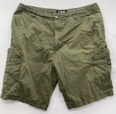 CSG Champ Sport Gear Men's Cargo Shorts Camouflage Size 40 Green 100% Cotton • $9.95