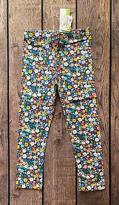 Toddler Girl Size 4T Jumping Meters Multicolored Floral Full Length Leggings • $6.99