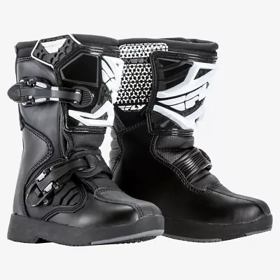 Fly Racing Maverik Mini MX Riding Boots Adult Sizes Motocross ATV Y10-Y13 • $119.95