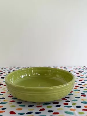 Vintage Fiestaware Chartreuse Dessert Bowl Fiesta 1950s Green Berry Bowl • $63