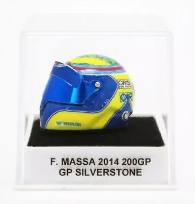 JF Creations 1/12 Scale Helmet 2014 Felipe Massa 200th Anniversary Silverston MK • $57