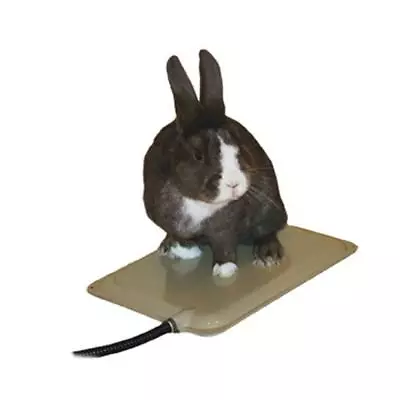 KH Mfg Small Animal Ferret Cat Rabbit Heated Pad 9  X 12  WITH Fleece Cover • $49.99