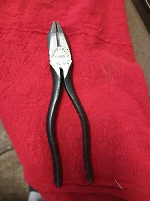 Vintage H. BOKER & CO. 6” Linesman Pliers 56-6 Excellent Condition USA  • $16