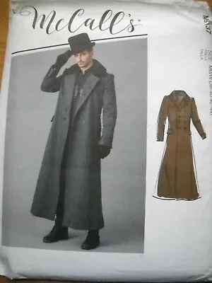 Coats Historic Costume Men's Size 38-44 McCalls 8137 Sewing Pattern • $11.34