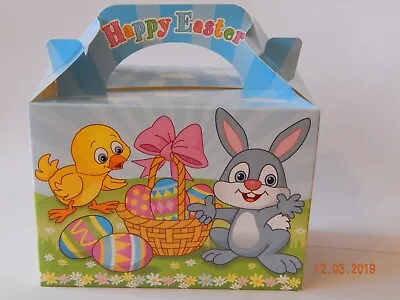 10 Easter Egg Treat BOX BIRTHDAY PARTY LOOT WEDDING FAVOUR FOOD LUNCH GIFT BOXES • £5.99