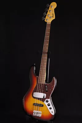 Fender USA New American Vintage 64 Jazz Bass 3-Color Sunburst Electric Bass • $2177.26