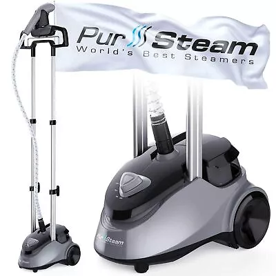 PurSteam Garment Steamer Professional Heavy Duty Industry Leading 2.5 Liter • $114.99