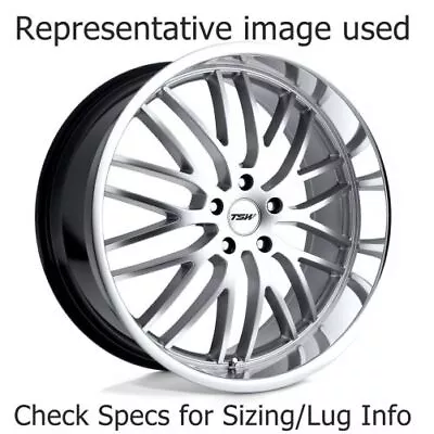 TSW 2085SNT205114S76 Wheel Rim Snetterton Hyper Silver W/ Mirror Cut Lip 20x8.5 • $405