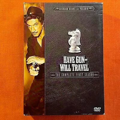 Have Gun Will Travel - The Complete First Season (DVD 2004 6-Disc Set) Paladin • $9.98