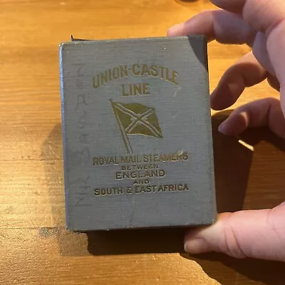 Union Castle Line Royal Mail Steamers Playing Cards • £5.99