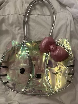 2005 Vintage Hello Kitty Heatherette Iridescent Bag Purse Rare Momoberry Sanrio • $175