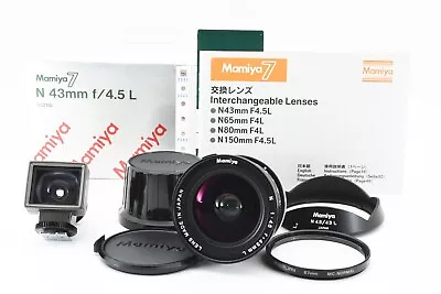  TOP MINT / Box  Mamiya N 43mm F/4.5 L Lens For Mamiya 7 II From JAPAN • $1269.99