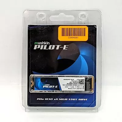 Mushkin Pilot-E 1TB M.2 NVMe Internal SSD MKNSSDPE1TB-D8 • $62.96